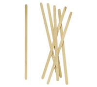 Plastico Disposable Stirrers Birchwood 0.5 x 0.1 x 14cm Brown Pack of 1000
