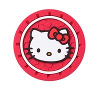 Plasticolor 000677R01 Hello Kitty Bow Auto Car Truck SUV Cup Holder Coaster 2-Pack