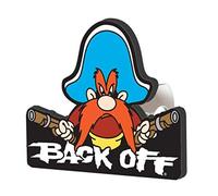 Plasticolor 002231R01 Yosemite Sam Back Off Hitch Cover, 1.25 inch