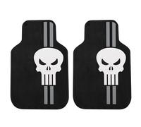 Plasticolor 002333R01 Marvel Punisher Front Floor Mats - 2pcs
