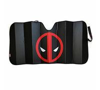Plasticolor 003854R01 New Marvel X-Men Deadpool Car Truck Windshield Folding Sun Shade Large Size