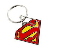 Plasticolor 004513R01 Superman Shield Full Color Enamel Key Chain