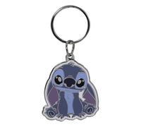 Plasticolor 004602R01 Disney Stitch Posing Enamel Key Chain, Multicolor, One size
