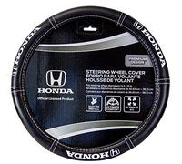 Plasticolor 006705R01 Replacement for Car Truck or SUV Steering Wheel Cover with Honda Logo Embrodired Logo High Contrast Stitching