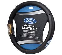 Plasticolor 006743R01 Ford Genuine Leather Steering Wheel Cover