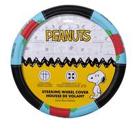 Plasticolor 006795R01 Peanuts Snoopy on Doghouse Steering Wheel Cover