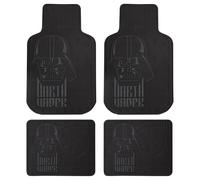 Plasticolor 008891Z04 Star Wars Darth Vader Modern Design Front and Rear Floor Mat Set - 4pcs