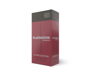 Plasticover by D'Addario Soprano Sax Reeds, Strength 4, 5-pack