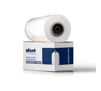 Plasticplace .65 Mil Clear Garment Bags, 21" x 7" x 72", 250 Count
