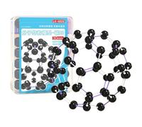 Plastics Crystal Structure Carbon Isotope Moleculars Model Set for Chemistry Teaching and Learning with Easy Assembly Interactive Science Teaching Aid