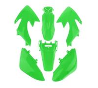 Plastics Guard Fairing Fender Kit Compatible With CRF50(Green) | Fits 110c And 125cc Models