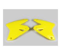 Ufo Suzuki Dr-z 400 03 Radiator Shrouds Yellow