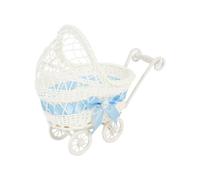 Plastics Small Toy Cart Snacks Organizer for Room, Blue