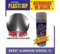 PlastiDip / Plasti Dip® BRIGHT ALUMINIUM Aerosol X1 - Genuine USA made