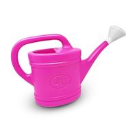 PLASTIFIC Watering Can Plastic Lightweight Water Sprayer Watering Bottle Detachable Sprinkler Rose for Garden Outdoor House Flower Bonsai Plant (4L, Fuchsia - Plastic Watering Can)