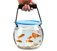 Plastiic Beach Aquarium Catch and Release Kit - Travel Fish Container | Fish Transport Container | Clear Bait Buckets for Lures | P Proof Storage Box