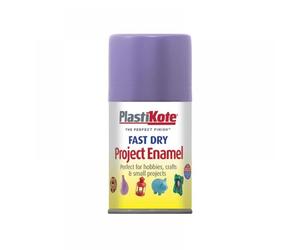Plastikote 001200 Fast Dry Enamel Aerosol Lavender 100Ml