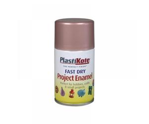 Plastikote 001440 Fast Dry Enamel Aerosol Rose Gold 100Ml