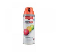 PlastiKote Aerosol Spray Paint Twist and Spray Fluorescent Orange 400ml