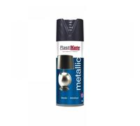 Plastikote 004404 Metallic Spray Graphite 400Ml