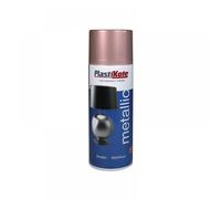Plastikote Metallic Aerosol Spray Paint Rose Gold 400ml