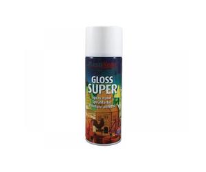 Plastikote 011153 Gloss Super Spray White Ral 9016 400Ml