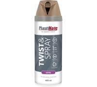 PlastiKote 022120 Twist & Spray cappucino satin 400 ml