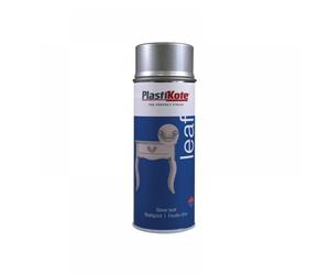 Plastikote 027111 Leaf Spray Silver 400Ml