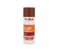 Plastikote 071002 Trade Quick Dry Primer Spray Red Oxide 400Ml