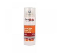 Plastikote 071005 Trade Quick Dry Clear Lacquer Spray Gloss 400Ml