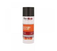 Plastikote 071008 Trade Quick Dry Acrylic Spray Paint Matt Black 400Ml