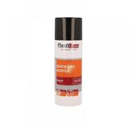 Plastikote 071009 Trade Quick Dry Acrylic Spray Paint Gloss Black 400Ml