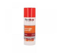 Plastikote 071014 Trade Quick Dry Acrylic Spray Paint Gloss Red 400Ml