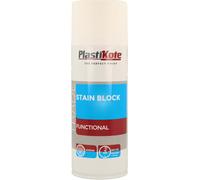 PlastiKote 071019 Trade Functional Stain Block White 400 ml