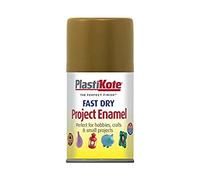 Plastikote 001430 Fast Dry Enamel Aerosol Antique Gold 100Ml