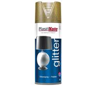Plastikote 440173 Glitter Effect Spray Silver 400Ml