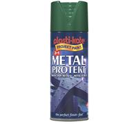 Plastikote 001287 Metal Protekt Spray Satin White 400Ml