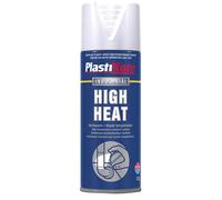 Plastikote 002301 High Heat Paint Black 400Ml