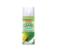 Plastikote 004376 Garden Games Spray Paint White 400Ml