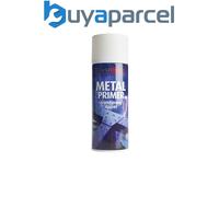 Plastikote 010598 Metal Primer Spray White 400Ml
