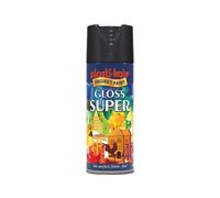 PlastiKote Spray 011100 Gloss Super Black 400 ml