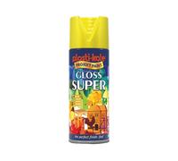 Plastikote 011115 Gloss Super Spray Yellow 400Ml