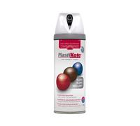 Plastikote 021102 Twist & Spray Gloss White 400Ml