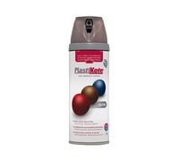 Plastikote 022120 Twist & Spray Satin Cappuccino 400Ml