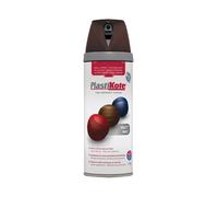 Plasti-Kote PKT23106 Twist & Spray Matt Chocolate 400ml
