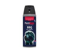 Plastikote 026020 Twist & Spray Bbq Paint Black 400Ml