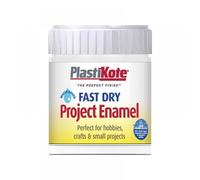 PlastiKote Fast Dry Enamel Paint White 59 ml