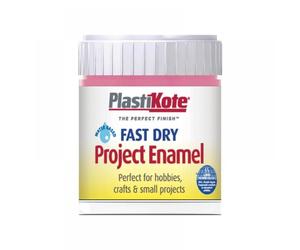 Plastikote 440014 Fast Dry Enamel Paint B14 Bottle Hot Pink 59Ml