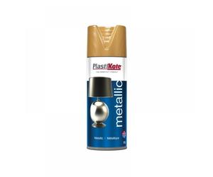 Plastikote 440455 Metallic Spray Antique Gold 400Ml