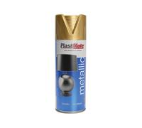 Plasti-Kote PKT620 Metallic Spray Gold 400ml